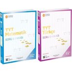 ÜçDörtBeş Yayınları TYT Türkçe ve Matematik Soru Bankası 2 Kitap Set