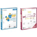 ÜçDörtBeş Yayınları Üçdörtbeş 2026 Tyt Ayt Geometri 1. Kitap ve 2. Kitap Soru Bankası Seti 2 Kitap