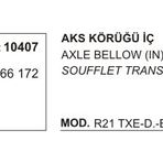 Üçel 10407 Renault Espace İç Aks Körüğü