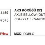 Üçel 31459 46307575 Fiat Doblo Dış Aks Körüğü
