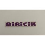 Üçel “biricik” Yapışkanlı Araç Sticker Yazı Araç Arkası Yazı Oto Cam Etiket Sticker Yazı