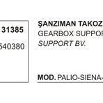 Üçel Fiat Albea 31385 Palio Siena Şanzıman Takozu
