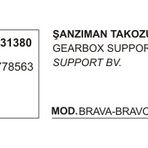 Üçel Fiat Marea 31380 Brava Bravo Marea 1.6 7778563 Amortisör Takozu