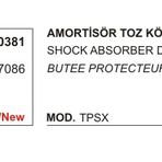 Üçel Fiat Tipo 30381 Tempra SX Amortisör Toz Körüğü
