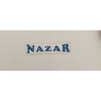Üçel “nazar” Yapışkanlı Araç Sticker Yazı Araç Arkası Yazı Oto Cam Etiket Sticker Yazı