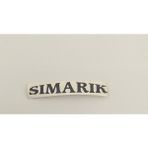 Üçel “şımarık” Yapışkanlı Araç Sticker Yazı Araç Arkası Yazı Oto Cam Etiket Sticker Yazı
