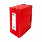 Üçgen 690 Sayfa Kapasiteli 9 cm x 29 cm x 40 cm Kırmızı Arşivleme Kutusu