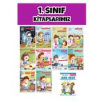 Üçgen Yayıncılık 1.Sınıf 2.Dönem Öğretmen Tavsiyeli Ata Test + 10 lu Okuma Hikaye Seti
