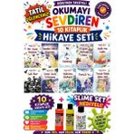 Üçgen Yayıncılık 1. Sınıf Öğretmen Tavsiyeli Okumayı Sevdiren 16 Sayfa 10 Kitaplık Hikaye Seti-9 (Slime Set Hediyeli) - Hayır