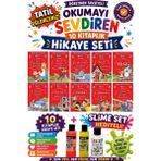 Üçgen Yayıncılık 2.sınıf Öğretmen Tavsiyeli Okumayı Sevdiren 16 Sayfa 10 Kitaplık Hikaye Seti (Slime Set Hediyeli) - Hayır