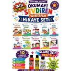 Üçgen Yayıncılık 2.sınıf Öğretmen Tavsiyeli Okumayı Sevdiren 32 Sayfa 10 Kitaplık Hikaye Seti-10 (Slime Set Hediyeli) - Hayır
