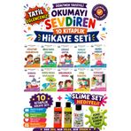 Üçgen Yayıncılık 2.Sınıf Öğretmen Tavsiyeli Okumayı Sevdiren 32 Sayfa 10 Kitaplık Hikaye Seti-10 (Slime Set Hediyeli)