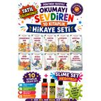 Üçgen Yayıncılık 2.Sınıf Öğretmen Tavsiyeli Okumayı Sevdiren 32 Sayfa 10 Kitaplık Hikaye Seti-11 (Slime Set Hediyeli)