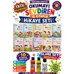 Üçgen Yayıncılık 2.sınıf Öğretmen Tavsiyeli Okumayı Sevdiren 32 Sayfa 10 Kitaplık Hikaye Seti-5 (Slime Set Hediyeli) - Hayır