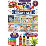 Üçgen Yayıncılık 2.sınıf Öğretmen Tavsiyeli Okumayı Sevdiren 32 Sayfa 10 Kitaplık Hikaye Seti-6 (Slime Set Hediyeli) - Hayır