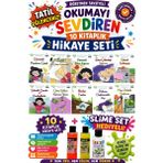 Üçgen Yayıncılık 2.sınıf Öğretmen Tavsiyeli Okumayı Sevdiren 32 Sayfa 10 Kitaplık Hikaye Seti-8 (Slime Set Hediyeli) - Hayır