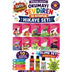 Üçgen Yayıncılık 2.sınıf Öğretmen Tavsiyeli Okumayı Sevdiren 32 Sayfa 10 Kitaplık Hikaye Seti-9 (Slime Set Hediyeli) - Hayır