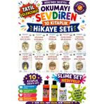 Üçgen Yayıncılık 3.sınıf Öğretmen Tavsiyeli Okumayı Sevdiren 48 Sayfa 10 Kitaplık Hikaye Seti-6 (Slime Set Hediyeli) - Hayır
