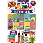Üçgen Yayıncılık 3.sınıf Öğretmen Tavsiyeli Okumayı Sevdiren 48 Sayfa 10 Kitaplık Hikaye Seti (Slime Set Hediyeli) - Hayır
