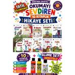 Üçgen Yayıncılık 4.sınıf Öğretmen Tavsiyeli Okumayı Sevdiren 64 Sayfa 10 Kitaplık Hikaye Seti-3 (Slime Set Hediyeli) - Hayır