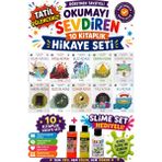 Üçgen Yayıncılık 4.sınıf Öğretmen Tavsiyeli Okumayı Sevdiren 80 Sayfa 10 Kitaplık Hikaye Seti-8 (Slime Set Hediyeli) - Hayır