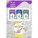 Üçgen Yayıncılık Üçgen 4.Sınıf Tüm Derslere Yolculuk+Problemlerle Matematik+ Okuma Anlama + Paket Deneme 6+1 -2024