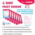 Üçgen Yayınları 3. Sınıf Paket Deneme 7 Li 2025 Sınav Bilgisi ile Hazırlık Seti