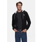 UCLA Hılgard Siyah Erkek Kapüşonlu Ve Fermuarlı Sweatshirt
