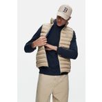 UCLA Koyu Bej Fermuarlı ve Cepli Polyester Standard Fit Erkek Yelek BLUME