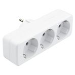 Üçlü Golyat Düz Fiş Priz 250V 16A 3500W