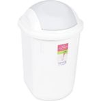 Üçsan Plastik Ufo 4 Litre Kapaklı Çöp Kovası 19X28 cm
