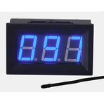UCTRONICS -65-150 ° F Fahrenheit Dijital Sıcaklık Ölçer Mavi LED Ekran MF55 Tipi NTC Termistör Sıcaklık Sensörü 2 Telli Siyah Kılıflı Ters Polarite Koruması