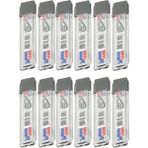Ucu 2b 0,9 mm 12 Adet Mekanik Uçlu Otomatik Kurşun Kalem Ucu 2b 60MM x 0,9mm Siyah Mikro Uç Kısa - Standart