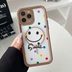Ucuc iPhone 16 Pro Max Uyumlu Manyetik Halkalı Yarı Sayda Mat Kamera Koruma Anti-Darbe Silikon Kılıf - Kahverengi