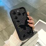 Ucuc Tecno Spark 20 Pro 4g(Kj6) Uyumlu Siyah Silikon Kılıf Darbeye Dayanıklı Kamera Korumalı