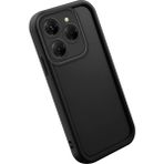 Ucuc Tecno Spark 20 Pro Uyumlu Siyah Silikon Kılıf Anti-Çarpma Tam Kamerası Koruma Dayanıklı Tasarım