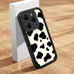 Ucuc Tecno Spark 20 Pro Uyumlu Siyah Silikon Kılıf Özel Tasarım Çarpıcı Desen Kamera Koruma Darp Önleyici