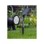 Ucuz Geldi 7W LED Solar Kazıklı Çim Armatür Cata Güneş Enerjili Çim Lambası Bahçe Aydınlatma Yeşil LED Işık