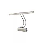 Ucuz Geldi Ayna Üstü Led Banyo Aplik Tablo Resim Çerçeve 6W Gün Işığı 35 Cm Flüt Elektrikli Krom Banyo Apliği