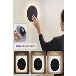 Ucuz Geldi Dekoratif Led Işık Dokunmatik Renk Geçişli Duvar Aydınlatma 6w 14cm Luna Hero Led Aplik Üç Renk Işık