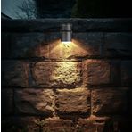 Ucuz Geldi Tekli Çağlayan Aplik IP54 Dış Mekan Zita Bahçe Aydınlatma Duvar Apliği + Gu10 Led Ampul (Gün Işığı)