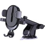 Ucuz Tekno 360° Döner Araç Telefon Tutucu Otomatik Kilit Mekanizmalı Stand