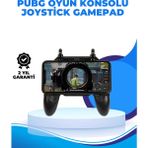 Ucuz Tekno Joystickli ve Tetikleyicili Pubg Mobile Gamepad Oyun Kontrolcüsü