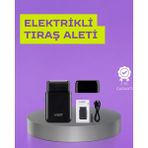 Ucuz Tekno Kart Tasarımlı Şarjlı Tıraş Makinesi | 2 Başlıklı Hassas Kesim - STANDART