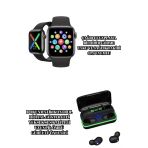 Ucuz Ve Kaliteli Kulaklıklı Saat Seti Bluetooth Bağlantılı Akıllı Saat Ve Kulaklık Mir70915424
