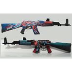 Ucuza Burada Ahşap Cs Go Point Disarrey ve Neon Rider 2'li Tüfek Seti(Yeni Ürün)