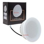 Ucuzcu Market Bluetooth Alçıpan Tavan Hoparlör (12 cm - 220 Volt Ile Direk Çalışır- Adaptör Gerektirmez)