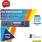 Ucuzcu Market Ezanmatik (5 Vakit Otomatik Ezan Okuyan Cihaz - Hafıza Kartlı