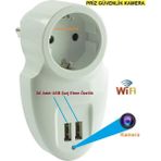Ucuzcu Market Priz Wifi Ev Güvenlik Kamerası (Dünyanın Heryerinden Canlı Izlenir+Kayıt Yapar)