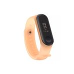 ucuzmi bulvar telefon Xiaomi Mi Band 3-4 Uyumlu Silikon Kordon / M4 / Piranha 9918 Akıllı Saat Kayış Nano Renkler Solma